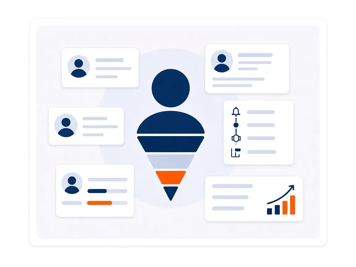 CRM module interface in ResERP